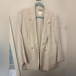 H&M Light Beige Blazer